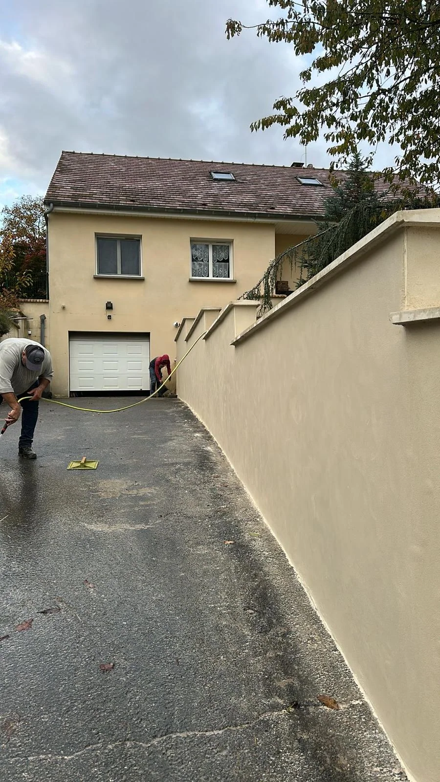 Muret présenté sur le site ALP Construction