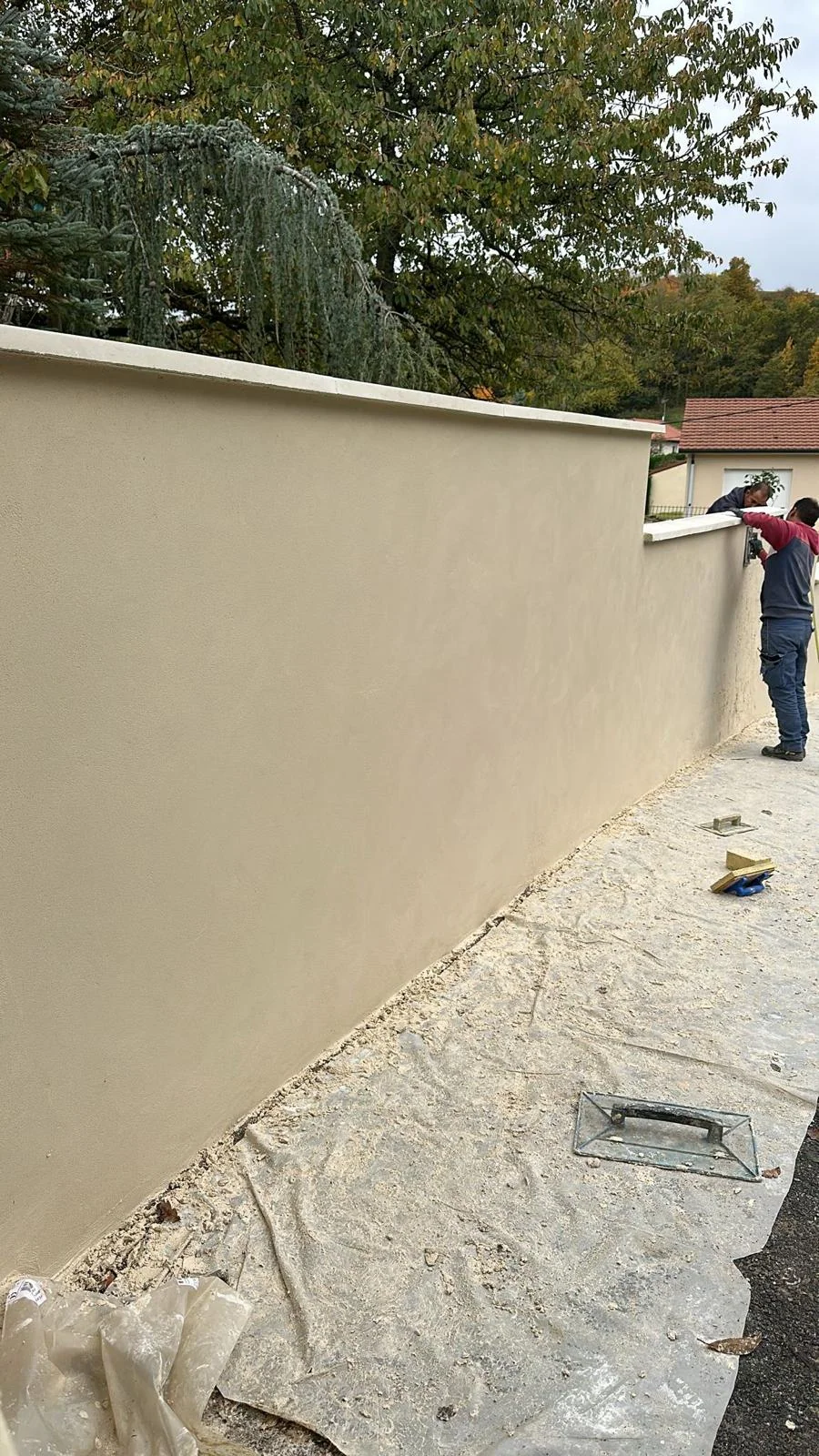 Ouvrage extérieur présenté sur le site ALP Construction